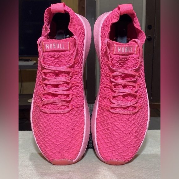 🟥🟥SOLD🟥🟥 11 - NO BULL JOURNEY UNISEX Textile Knit "NEON PINK" Sneaker💗 - Picture 9 of 16